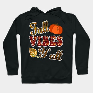 Fall Vibes Y'all, Autumn Harvest Pumpkin Costume Hoodie